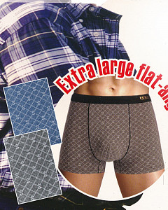 Трусы боксеры мужские (большие размеры) FUKAI