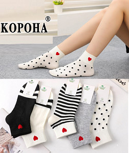 Носки женские короткие  КОРОНА